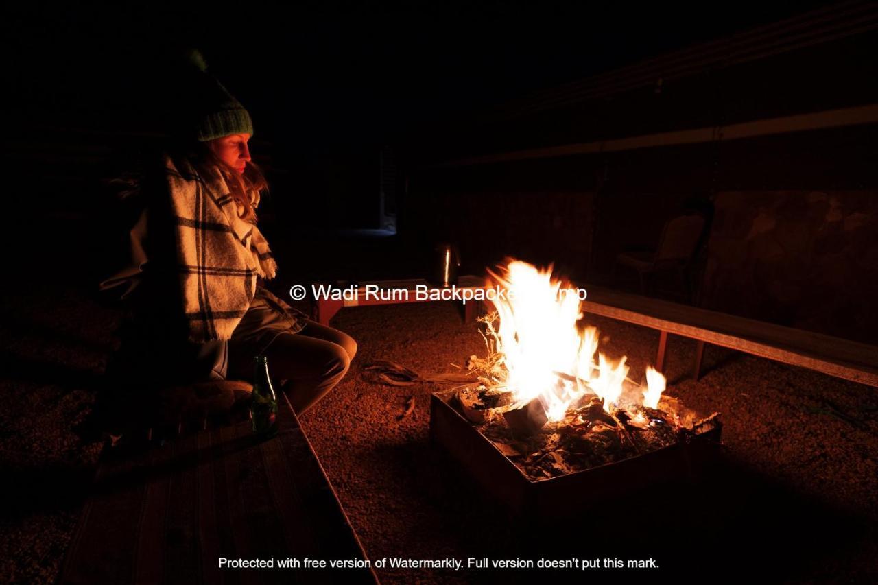 Wadi Rum Backpacker Camp Extérieur photo