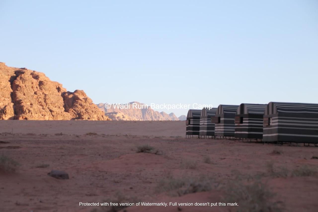 Wadi Rum Backpacker Camp Extérieur photo